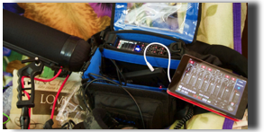 My F8 mixer/recorder on the set of The Gown My F8 mixer/recorder on the set of The Gown